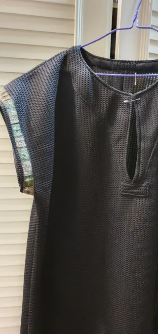 Túnica Medieval Negra Talla Única