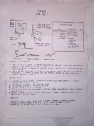 Consola famiclon Polystation Mastergames