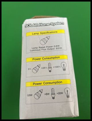 Kit Solar Doméstico 3W