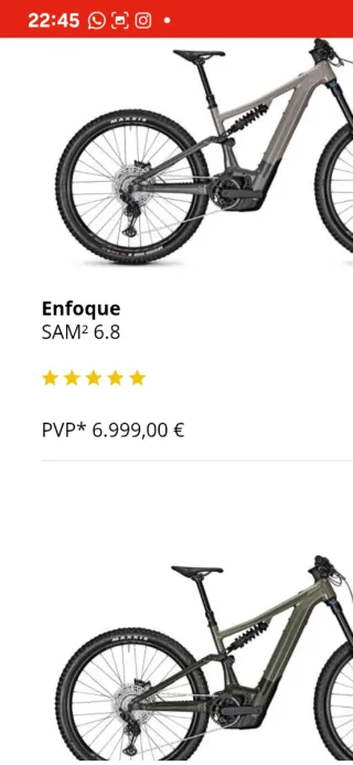 Focus Sam 6.8 Ebike