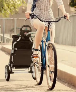 Remolque Duramaxx para bicicleta