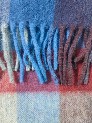 Alex Begg/ Bufanda escocesa de lana y angora