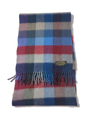 Alex Begg/ Bufanda escocesa de lana y angora