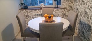 Mesa Redonda + 4 Sillas ROSENTORP y KÄTTIL