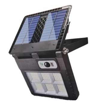 Lámpara LED con doble panel solar