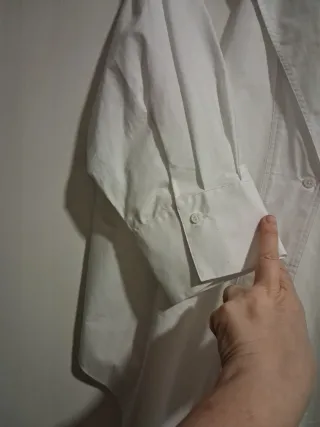 Blusa Zara Blanca Talla Xl