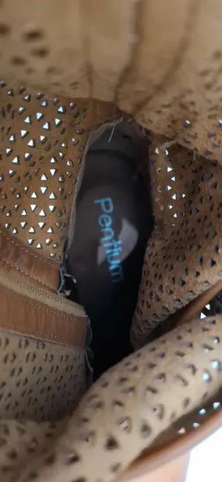 Stivali donna marrone Pentium