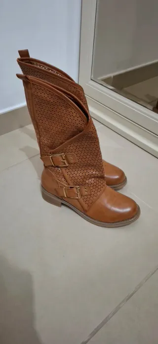 Stivali donna marrone Pentium