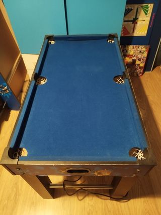 Mesa Multijuegos Futbolín Billar Hockey