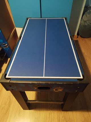 Mesa Multijuegos Futbolín Billar Hockey