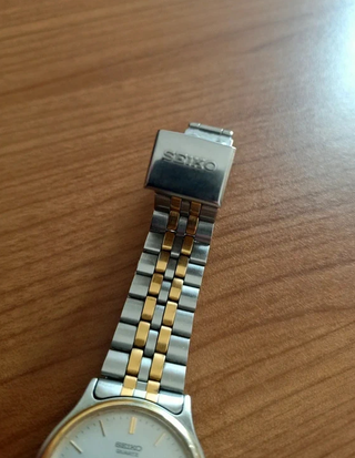 Orologio al quarzo in acciaio Seiko Rainbow