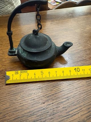 Lanterna a olio con gancio per appenderla