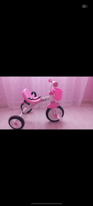 Triciclo Jane con barra de empuje