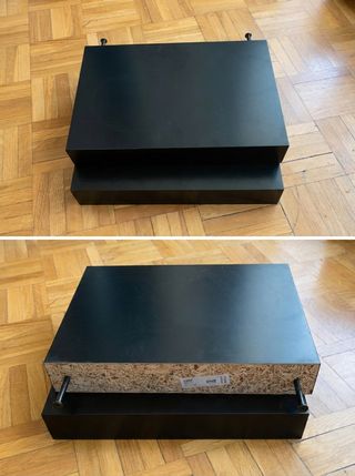 2 Estantes Pared IKEA LACK Negros