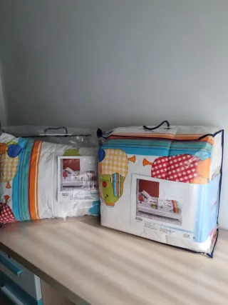 2 Edredones Cama Nido 90cm