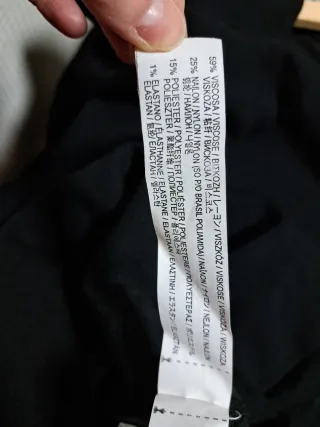 Vestido negro Zara Talla M