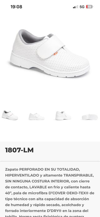 Zapato sanitario Dyan Talla 37 NUEVOS