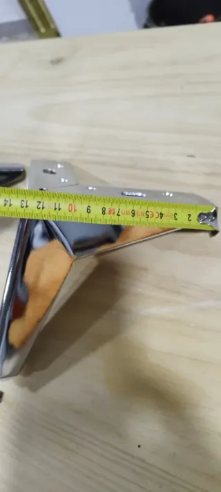 4 Patas Cromadas para Muebles/Sofá