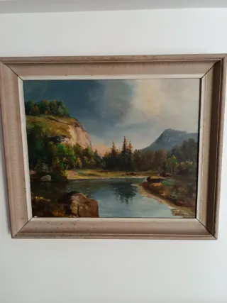 Cuadro Decorativo Bailarina Beige y Dorado