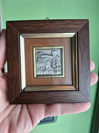 Mini quadro in argento 925