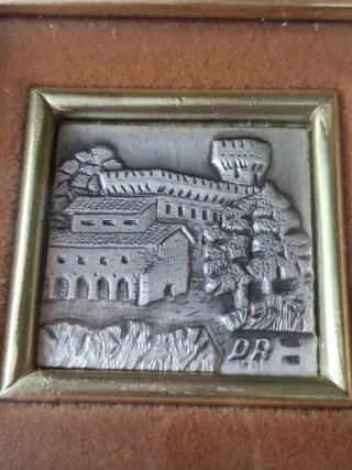 Mini quadro in argento 925