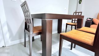 Mesa comedor extensible + 4 sillas