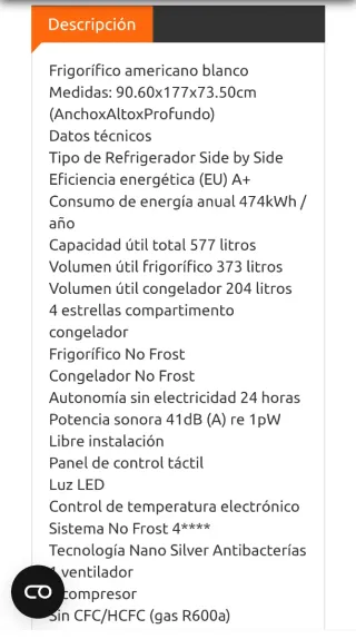 Cambio Nevera Americana por Combi