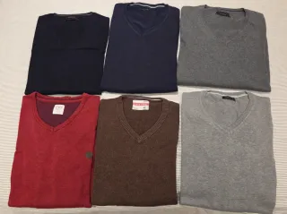 Lote 6 Jerséis Varios Colores Talla XL