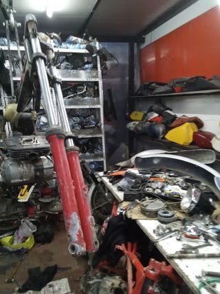 Horquilla Derbi Diablo 49cc Roja