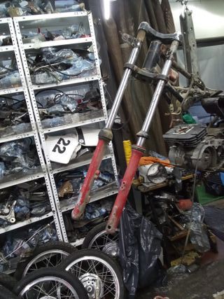 Horquilla Derbi Diablo 49cc Roja