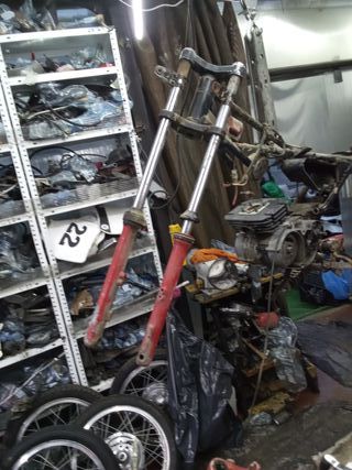 Horquilla Derbi Diablo 49cc Roja