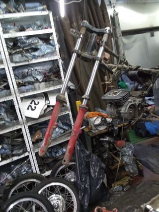 Horquilla Derbi Diablo 49cc Roja