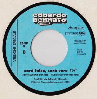 Edoardo Bennato È arrivato un bastimento 7 45 RPM