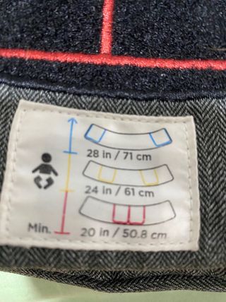 Mochila portabebés Ergobaby gris