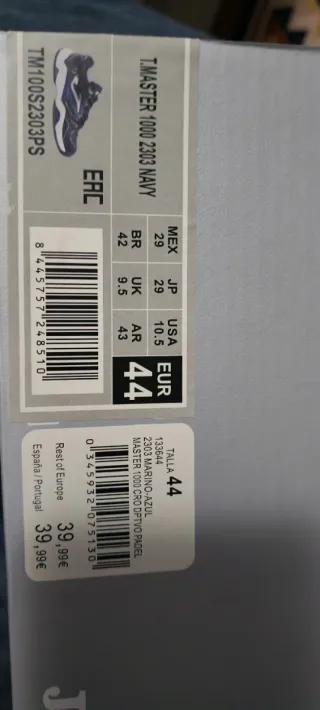 Zapatillas pádel Joma hombre