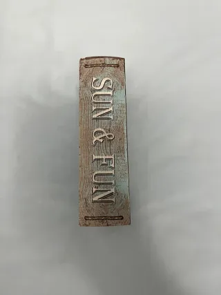 Caja decorativa imitación libro ancla