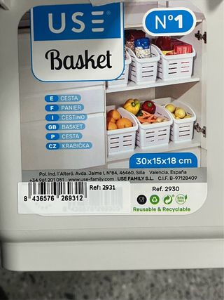 Organizador plástico gris 30x15x18 ruedas cocina