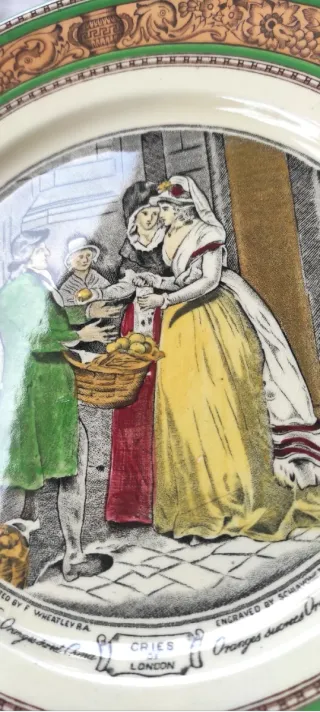 2 piatti Adams anni '20