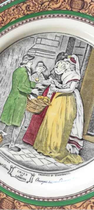 2 piatti Adams anni '20