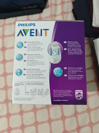 Philips Avent Calienta Biberones Nuevo