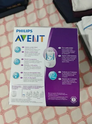 Philips Avent Calienta Biberones Nuevo