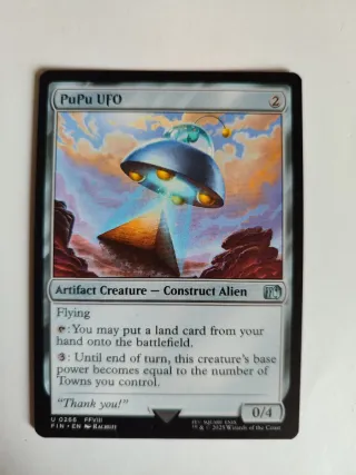 Carta Magic The Gathering PuPu UFO FFVIII