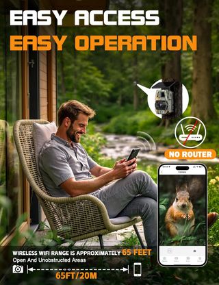 Cámara Caza Solar WiFi SIN ABRIR