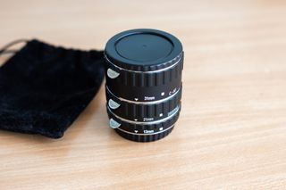 Tubos extensión digital Macro Canon EF: 13,21,31mm