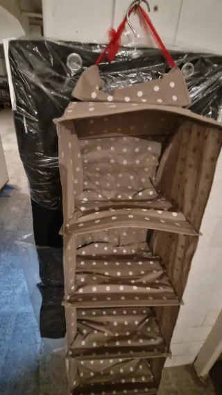 Estantería colgante organizador de tela