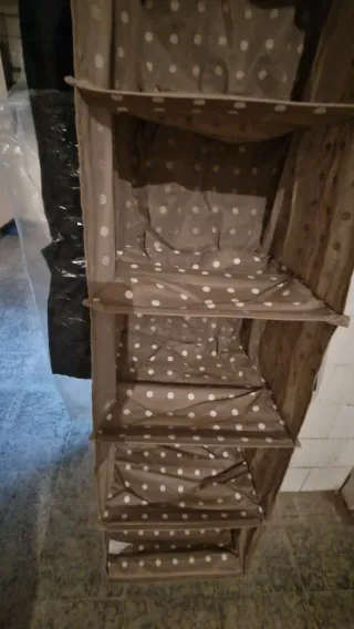 Estantería colgante organizador de tela