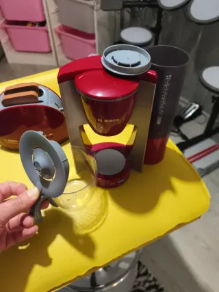 Juguetes Bosch: Tostadora, Cafetera y Hervidor