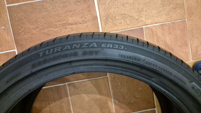 Neumático Bridgestone Turanza ER33 225/40 R18 88Y