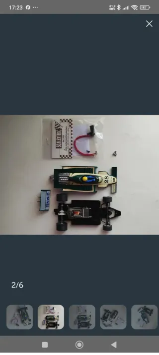 Scalextric Coche y Chasis