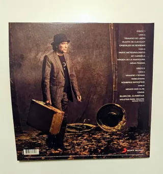 Doble Vinilo Joaquín Sabina Vinagre y Rosas NUEVO